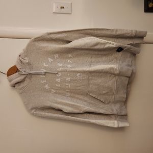 Women's Gray American Eagle Hoodie Small